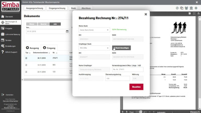 Simba Direkt - Rechnungen & Bank | Bezahlung